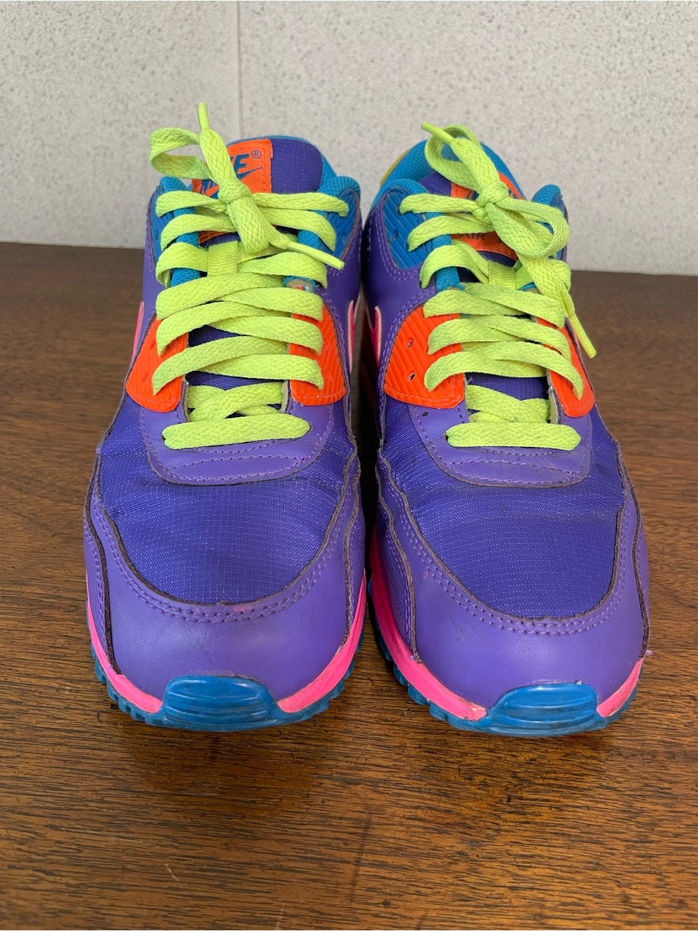 Kids Colorful Nike Air Max Sneakers - Picture 5 of 9
